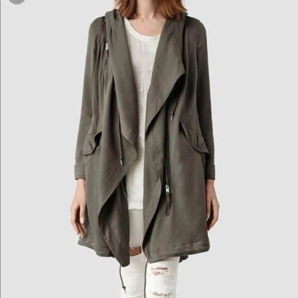 ALLSAINTS Khaki Green Portere Parka
